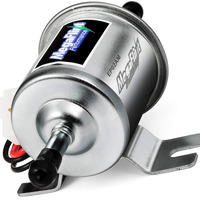 Megaflint Electric Fuel Pump - Inline Fuel Pump 12V  Universal Low Pressure 4-7 Psi Transfer Pump For Carburetor Gasoline And Diesel Hep-02A