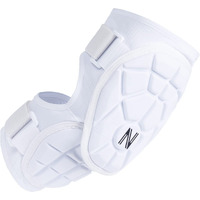 Nuribase Baseball Batters Elbow Guard For Youth  Adult - Softball Elbow Guard For Youth  Adult - Elbow Guard For Baseball  Softball - White S/M