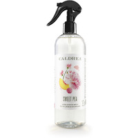 Caldrea Linen And Room Spray Air Freshener  Made With Essential Oils  Plant Derived Ingredients  Sweet Pea Scent  16 Oz