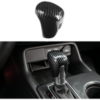 Cke Compatible With Honda Civic 2022 2023 2024 2025 For Crv Hrv 2023 2024 2025 For Accord 2018-2024 2025 Accessories Car Center Console Gear Shift Knob Cover Trim Cap -Black Carbon