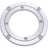 Dailydanny Aluminum Heavy Duty Lazy Susan Rotating Turntable Bearing Swivel Plate Hardware For Dining-Table (6 Inch)