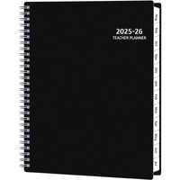 Goiunlt Teacher Planner 2025-2026  Aug. 2025 - Jul. 2026  Lesson Planner 2025-2026 Academic Year  With Tabs  Thick Paper  2-Sided Pocket  8 X 10 Daily Weekly And Monthly Calendar With 8 Periods