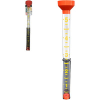 Headwind Ezread 26  Giant Professional Outdoor Rain Gauge  Usa Made Heavy Duty All Weather Freeze Proof Mountable With Float  Orange (820-0017)