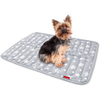 Dog Crate Mat (24 "" X 18 "")  Soft Dog Bed Mat With Cute Prints  Personalized Crate Pad  Anti-Slip Bottom  Machine Washable Kennel Pad