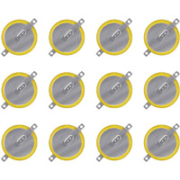 Taessv 12 Pack Cr2025 Battery  Cr2025 3V Lithium Battery Gameboy Game Batteries With Solder Tabs Suitable For Gameboy  Gameboy Color  Gameboy Cartridge  Crystal Battery Replacement