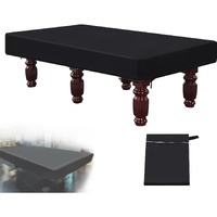 7/8/9 Foot Billiard Pool Table Cover  Waterproof&Tearproof Cover For Pool Table With Storage Bag  Indoor Outdoor All Season Sun Rain Snow Dust Protection Snooker Table Covers (7Ft)
