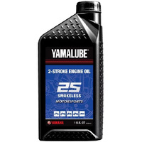 Yamaha New Oem Semi-Synthetic 2-Stroke Oil  1Qt./32Oz.  Lub-2Strk-S1-12
