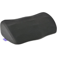 C Cushion Lab Ergonomic Foot Rest For Under Desk - Patented Massage Ridge Design Memory Foam Foot Stool Pillow For Work  Home  Gaming  Computer  Office Chair - Footrest For Back And Hip Pain Relief