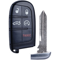 Key Fob Replacement Compatible For Chrysler 300 Dodge Charger 2011 2012 2013 2014 2015 2016 2017 2018 Challenger 2015-2018 Dart 2014-2016 Smart Key Car Keyless Entry Remote Control M3N-40821302