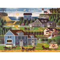 Buffalo Games - Charles Wysocki -Sunset Bay - 1000 Piece Jigsaw Puzzle For Adults -Challenging Puzzle Perfect For Game Nights - Finished Size Is 26.75 X 19.75