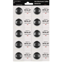 Enerpe Rfa-67 Rfa-67D-11 6V Replacement Battery Long-Lasting & High Capacity Compatible With Pet Safe Electronic Collars Pack Of 10