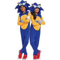 Disguise Sonic Costume For Kids  Official Sonic Prime Costume And Headpiece  Size (10-12)