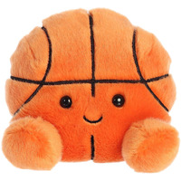 Aurora Adorable Palm Pals Hoops Basketball Stuffed Animal - Pocket-Sized Play - Collectable Fun - Orange 5 Inches