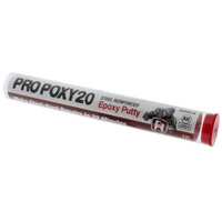 Hercules Pro Poxy 20 4 Oz. Epoxy Putty  Dark Gray/Black