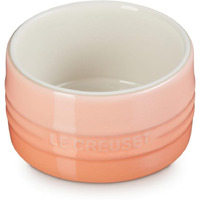Le Creuset Stoneware Round Straight Wall Ramekin  6.75Oz.  Peche
