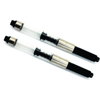 Schmidt K5 Push In Deluxe Fountain Pen Ink Converter (Pack Of 2)