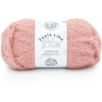Lion Brand Yarn Feels Like Bliss Yarn  1 Pack  Dusty Rose