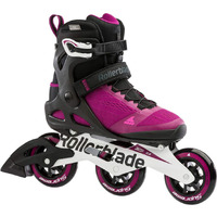 Rollerblade Macroblade 100 3Wd Womens Adult Fitness Inline Skate  Violet And Black  Performance Inline Skates