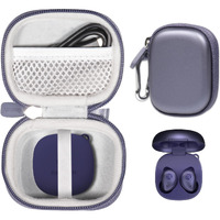 Casesack Case For Raycon Fitness Earbuds With Built In Mic 56 Hours (Blue)