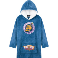 Fortnite Blanket Hoodie For Boys Teens 14+ Wearable Blanket Fleece Extra Long (Blue Kids)
