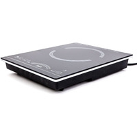 Avanti Ih1800L1B-Is Portable Cooktop Electric Hot Plate Stove Top With Single Induction Burner  6 Power Settings  Temperature Touch Control 140-460F Perfect For Campers & Tiny Homes  1800-Watts  Black