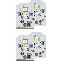 Ledbarz 2025 Upgraded Wr55X11132 Refrigerator Led Light For Ge Refrigerator Led Light Assembly Replacement Wr55X25754 3033142 Ap5646375 Ps4704284  No-Include Plastic Cover  Waterproof 4-Pack