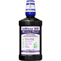 Iorinse Mr: The Most Dentist & Oncologist-Recommended Oral Ulcer Rinse Of Its Kind. Maximum Relief Of Oral Mucositis  Mouth Sores  Dry Mouth  Canker Sores  Mouth Irritation & Cancer Patients  Mint 1 L
