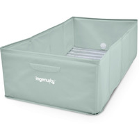 Ingenuity Tuckaway Toddler Folding Tub  Converts Shower To Tub  Folds To Store  Easy To Clean  No Assembly Required  Portable Baby Bathtub For Travel  12M-5Y