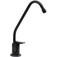 Westbrass A2031-Nl-62 8"" Touch-Flo Style Pure Cold Water Dispenser Faucet  1-Pack  Matte Black