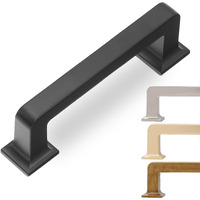 Komotia 10 Pack 3 Inch Cabinet Pulls Matte Black Kitchen Cabinet Handles Zinc Alloy Drawer Pulls Solid Cabinet Hardware
