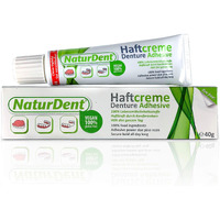 Natural Strong Denture Adhesive Naturdent Holds Dentures Longer And Stronger No Zinc No Petrochemical No Paraben No Yucky Taste
