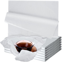 Vokoy 150 Sheets 24"" X 36"" White Tissue Paper  Large Tissue Paper Sheets White Tissue Paper Bulk For Gift Packing Preserving Moving Storage Weddings Birthday Easter Mother's Day Party