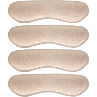 Dr. Foot's Heel Grips Liner Insert For Shoes Too Big  Shoe Inserts Liners For Loose Shoes  Preventing Heel Slipping  Rubbing  Non-Slip (Beige)