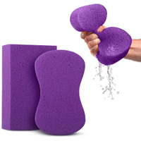 Sponges For Cleaning - 2 Pack - Multi-Purpose Cleaning Sponge  Perfect For Car Wash & Household Cleaning  Ideal For Tile Grout & Painting