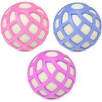 Dryer Balls - Patented Silicone Guard  Natural Wool Core  Super Anti-Tangle & Saves Drying Time  Reduces Static & Noise  Natural Fabric Softener  Xl 3"" (Pink Light Blue Lavender  Pack Of 6)