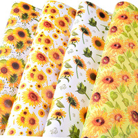 Titiweet Sunflower Wrapping Paper - Floral Wrapping Paper For Women  12 Sheets Gift Wrapping Paper For Wedding Birthday Holiday  20 X 28 Inches Per Sheet(Sunflower(12Sheets))