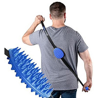 Cactus Scratcher Original Back Scratcher For Itching Relief  2-Sides With Aggressive & Soft Spikes  Long Handheld Scratchers For Men & Women  Designed For Accessing Hard-To-Reach Areas - Blue