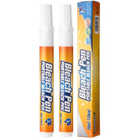 Bleach Pen Bleach Pen For Clothing Stain Remover Pen More Effective Stain Removal Travel Size Toiletries Travel Essentials Travel Accessories Instantly Remove New Stains(2Pcs)