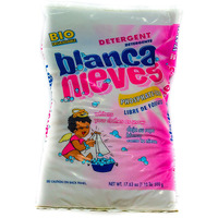 Blanca Nieves Powder Laundry Detergent - Phosphate Free | Biodegradable - 17.63 Oz. (500 G) Package (3)