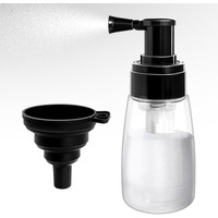 Diatomaceous Earth Duster. 6Oz Garden Power Dispersal For Indoor/Outdoor - Patent Design - Adjustable Sprayer Angel & Transparent Body