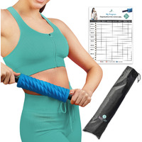 Liporoller Post Liposuction Massager - Lymphatic Drainage Massager For Post Lipo Surgery - Quality Eva Material - Ridges And Grooves For Post-Op Recovery  Ideal Liposuction Recovery Supplies