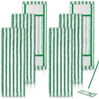 Mop Pads Refills Compatible With Libman Wet & Dry Microfiber Mop 6 Pack Microfiber Mop Refills For Multi Surface Hardwood Floors Reusable Washable Microfiber Dust Mop Pads For Wet/Dry Floor Cleaning