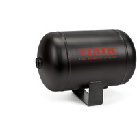 Viair 91014 1 Gallon 4-Port Air Reservoir Tank With 1/4"" Npt  Black