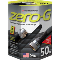 Zero-G 4001-50 Lightweight  Ultra Flexible  Durable  Kink-Free Garden Hose  5/8-Inch By 50-Feet Black