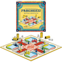 Parcheesi Royal Edition By Winning Moves Games Usa  Classic Family Favorite Featuring Charming Artwork  Tokens And Dice Cups For 2-4 Players  Ages 8+ (6106)