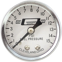 Mr. Gasket 1561 Fuel Pressure Gauge 1.500 In.