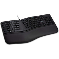 Kensington Pro Fit Ergonomic Wired Keyboard- Black (K75400Us)
