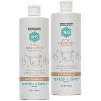 Dhs Zinc Shampoo  16 Oz (Pack Of 2)