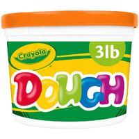 Crayola Orange Dough  3 Lb. Resealable Bucket  Toys For Kids  Gift