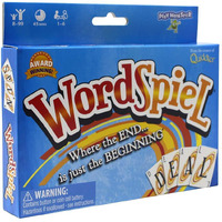 Set Wordspiel - Card Game - Make A Word Using Part Of The Word Before - Family Fun Game Night - For Ages 8+